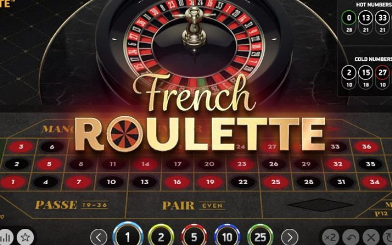 Play French Roulette on the BetAndreas website.